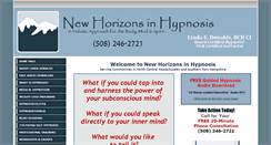 Desktop Screenshot of newhorizonsinhypnosis.com